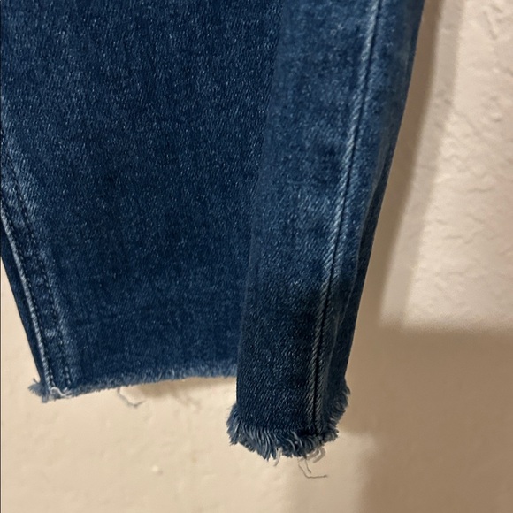 🎬PAIGE Dark Indigo Ankle Jeans amber CROP size 27 GUC - Picture 2 of 8